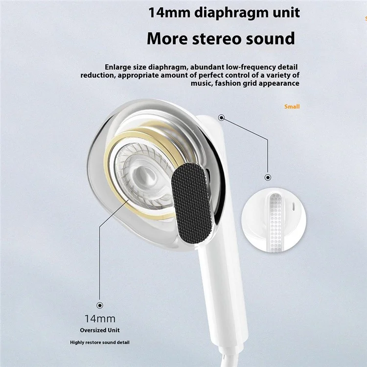 Dudao X3 Pro 1,2 m Wired Typ-c Digitaler Kopfhörer Mit Mikrofon-halb-ear-ohrhörer Für Iphone 15 / 16 / Huawei / Samsung - Schwarz