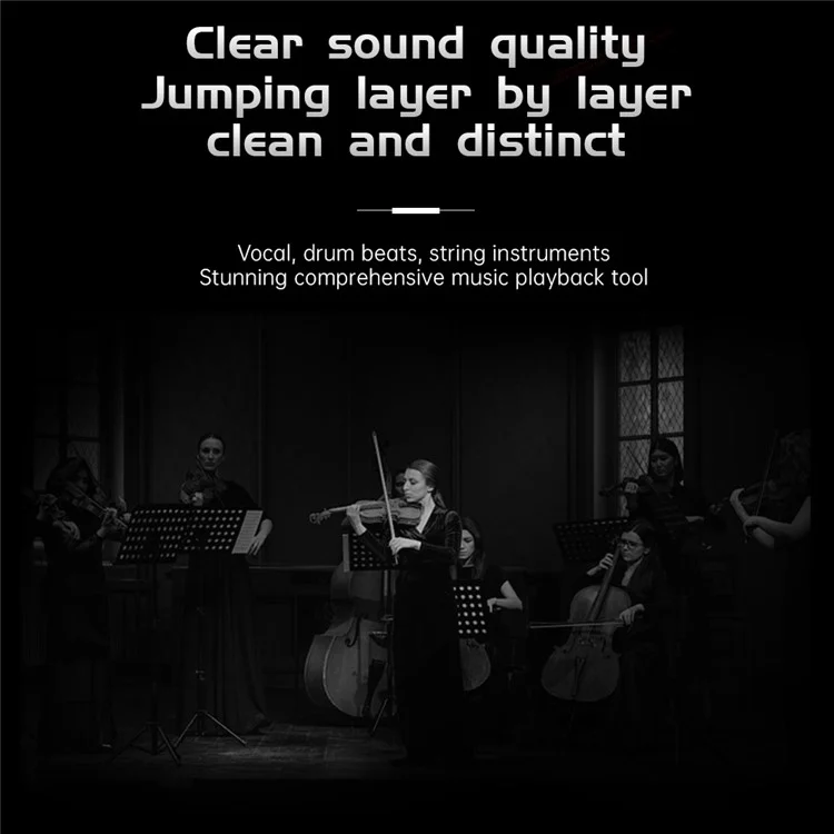 ND NX2 проводные наушники с динамическим приводом, наушники HiFi-стерео с мощным басом, с съемным кабелем и микрофоном - черные