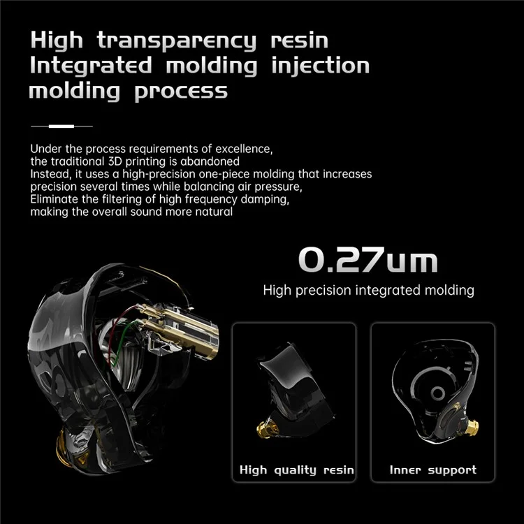 Fones de ouvido com fio ND NX2 com driver dinâmico, fones de ouvido estéreo HiFi com graves, com cabo destacável, sem microfone - Branco
