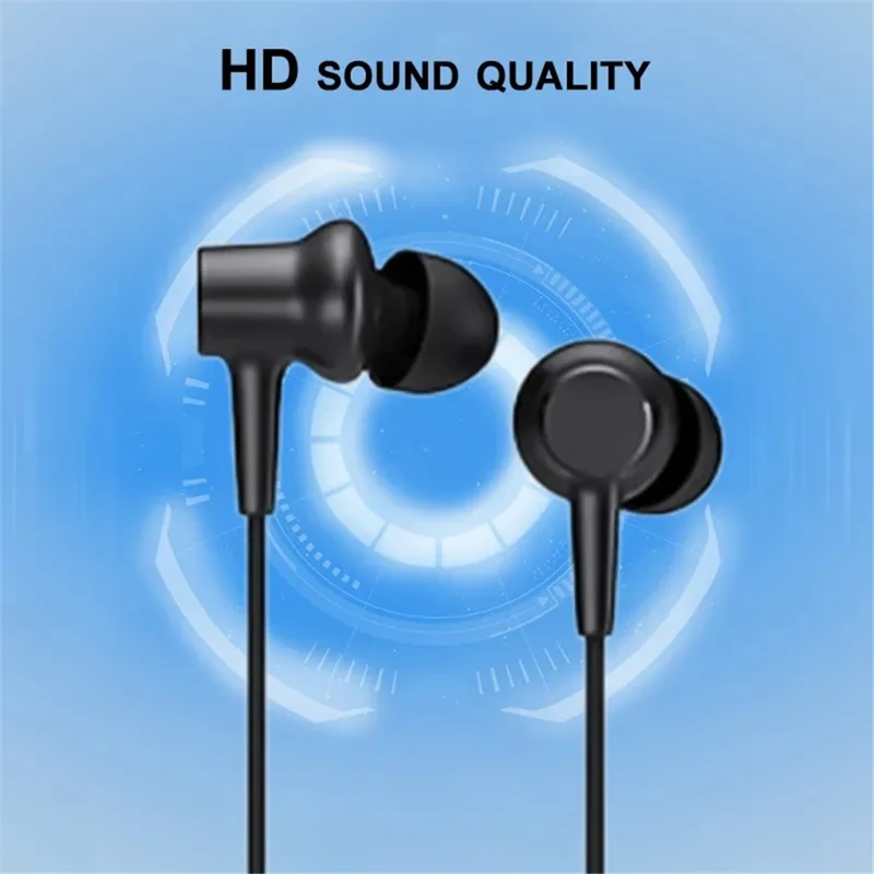XIAOMI DDQ02WM 3.5mm Wired Earphone Wire Control Music Calls In-Ear Headset
