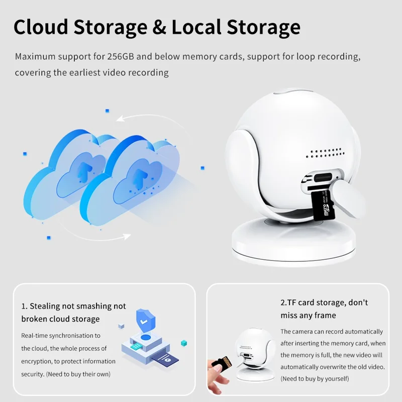 A5 Security Camera WiFi Surveillance Indoor Home Camera Motion Detection