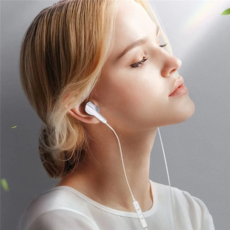 ME544F HIFI Type-C Цифровые наушники с чипом, шумоподавление, для звонков и музыки, с магнитным креплением - Белый