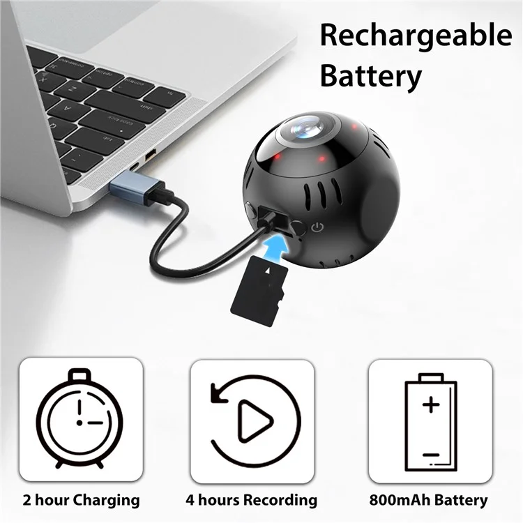 L30 Intelligent WiFi Camera Home Security Real Time Playback Panoramic View Phone Monitoring Camera