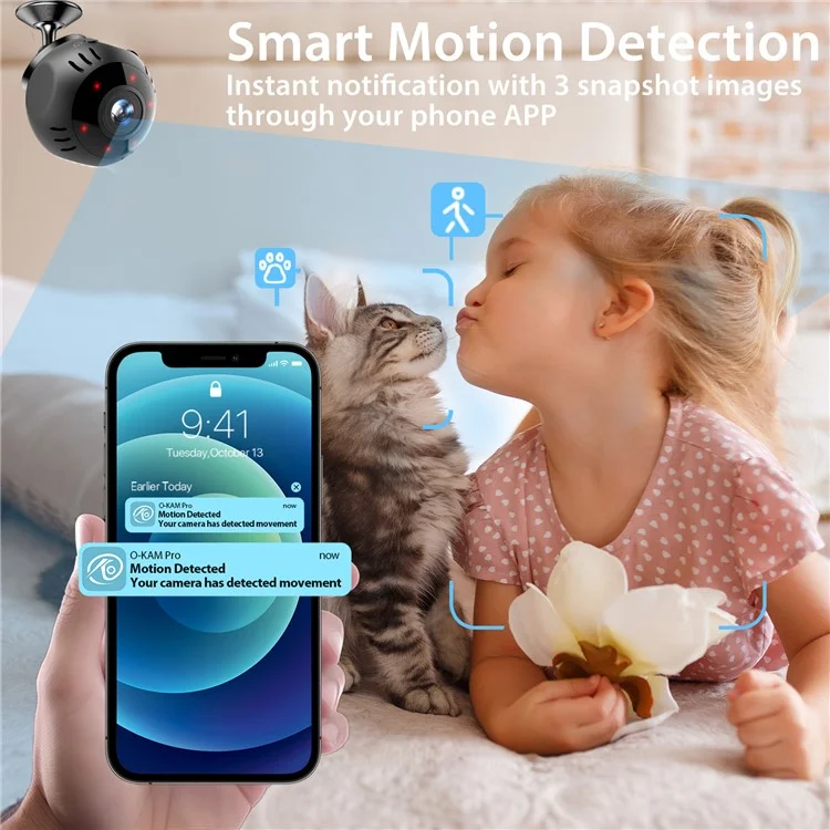 L30 Intelligent WiFi Camera Home Security Real Time Playback Panoramic View Phone Monitoring Camera