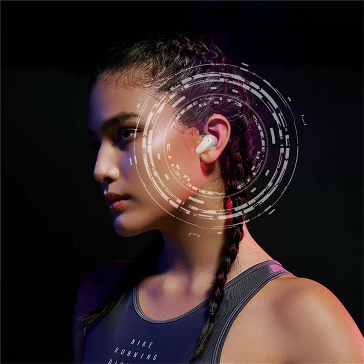 VSIDEA A32 Kabellose Ohrhörer IPX4 Wasserdicht Bluetooth-kompatibel Tiefbass In-Ear-Kopfhörer - Weiß