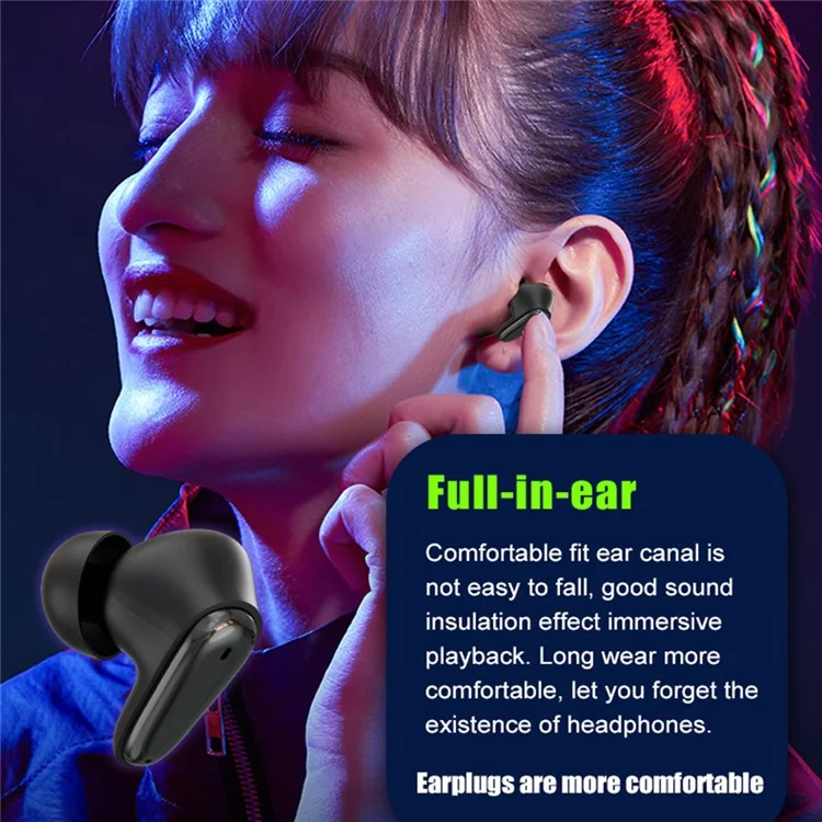 VSIDEA A32 Kabellose Ohrhörer IPX4 Wasserdicht Bluetooth-kompatibel Tiefbass In-Ear-Kopfhörer - Weiß