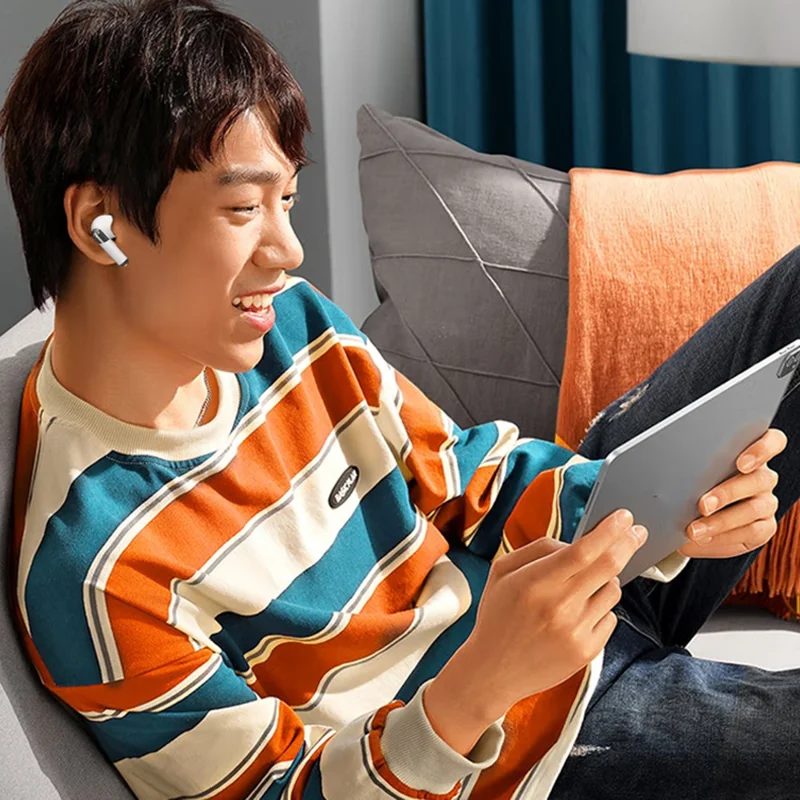 VSIDEA A91S ENC støjreduktion trådløse ørepuder Bluetooth-kompatible hovedtelefoner med dual mikrofon - Sort