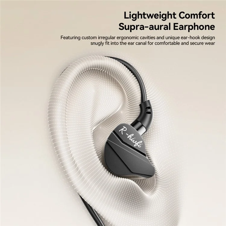 ESSAGER G62 Gaming Earphones 3.5mm Wired In-Ear Headphones with Microphone / Inline Controls