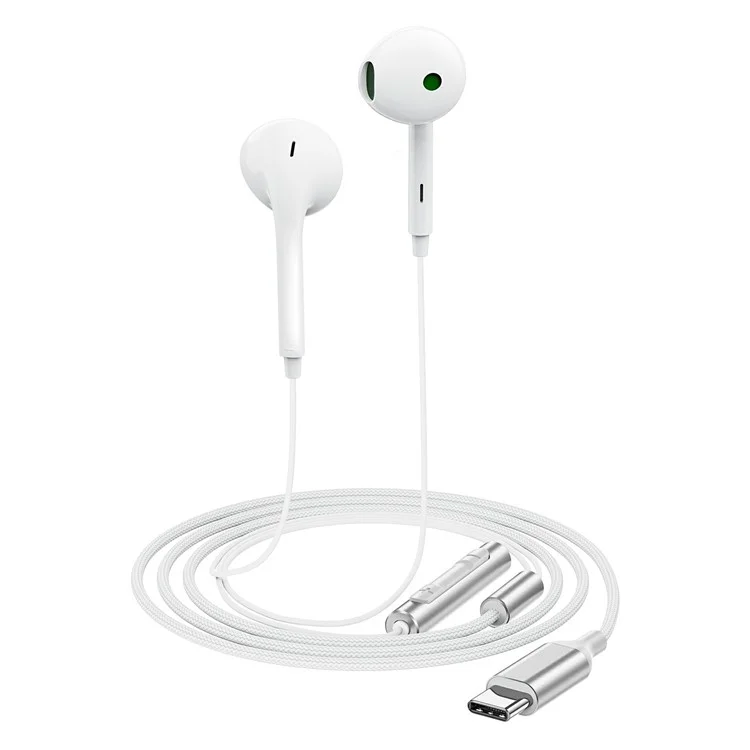 ACEFAST L7 Fones de Ouvido com Fio Semi In-Ear USB-C com Microfone para Celulares / Tablets