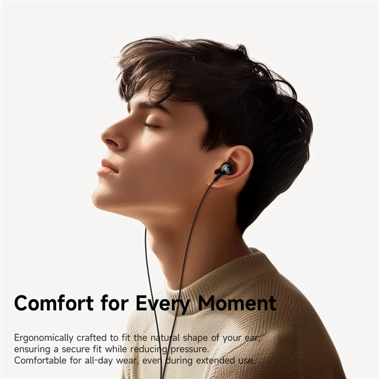 MCDODO HP-5830 USB C Digital Audio Earphones with RGB Lights Type C Wired Earbuds