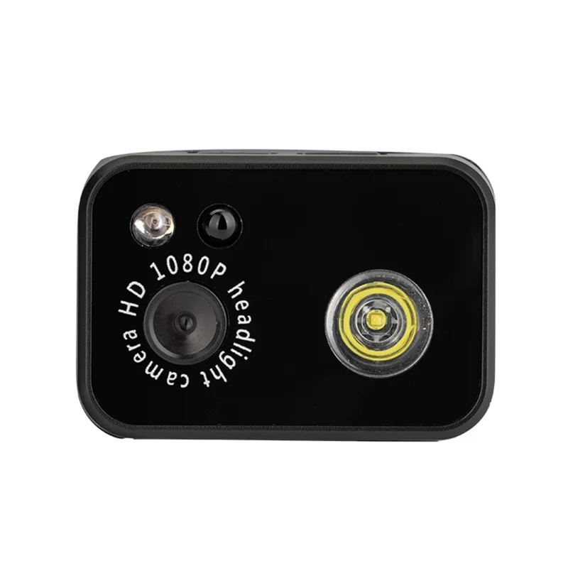 Lanterna Portátil D7 para Exteriores com Câmera HD 1080P, Gravação de Vídeo, Sensor Inteligente e Luz LED com Cartão de 32GB