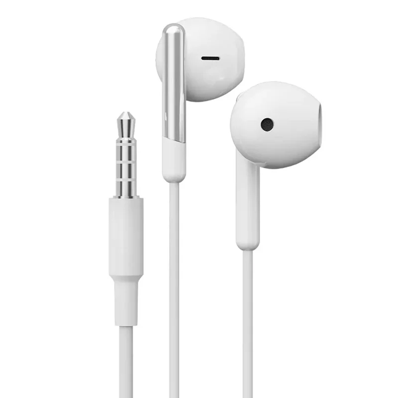 TRANYOO R11 1.2m Cable Semi In Ear Headphones with Mic Deep Bass 3.5mm Wired Earphones