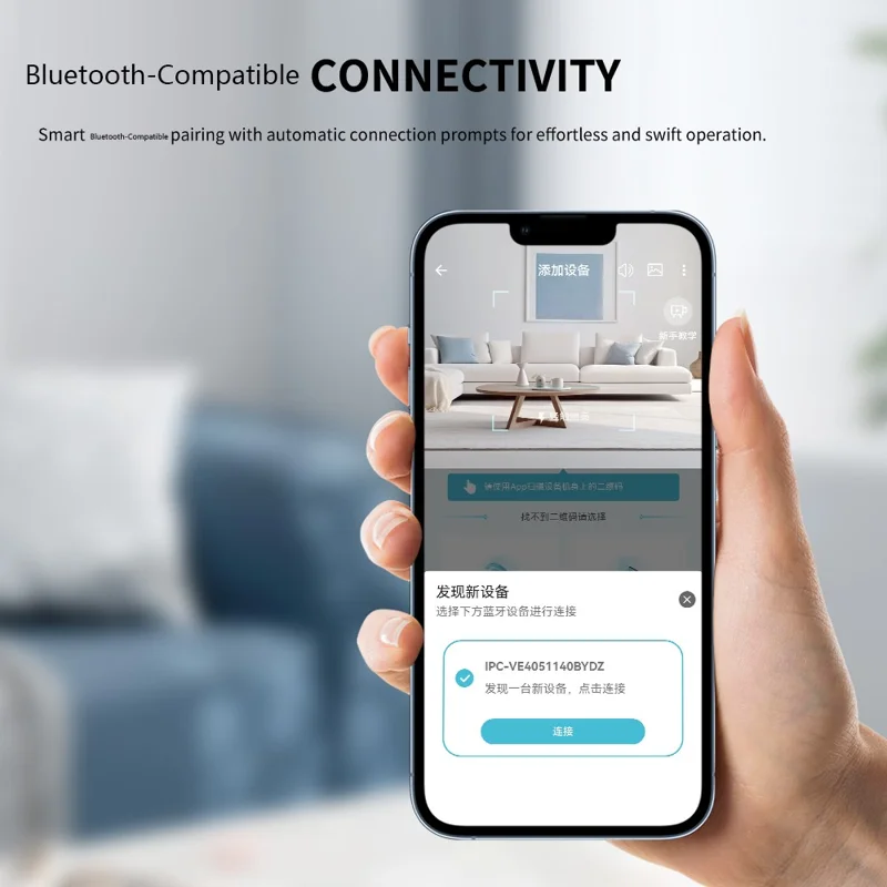 W11 WiFi Mini Telecamera HD con Visione Notturna Wireless Telecamera di Sicurezza con Rilevamento del Movimento per la Sorveglianza Domestica - Nero