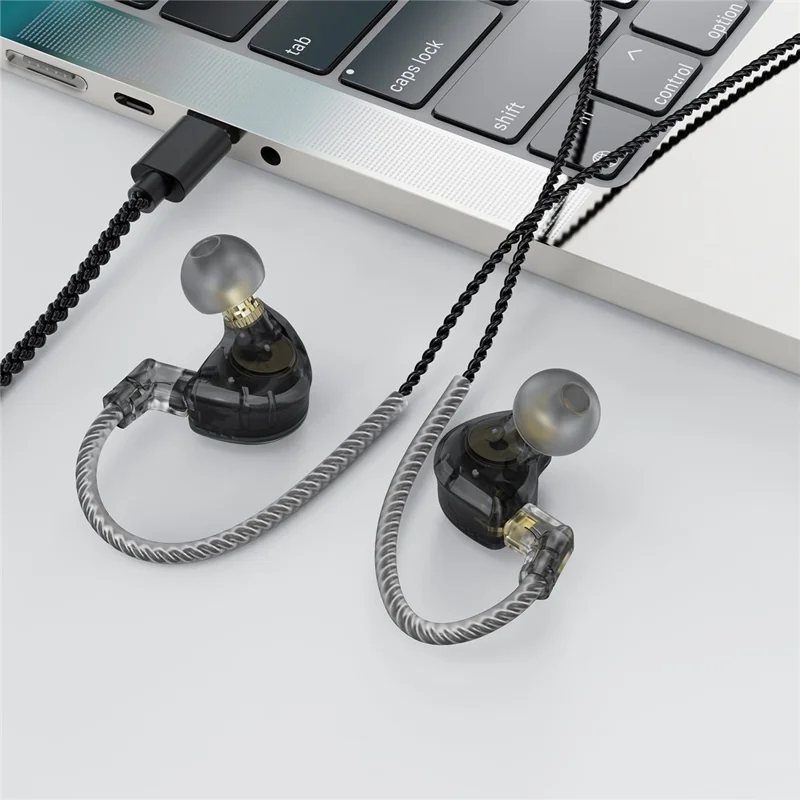 ACEFAST L11 USB-C HiFi проводные наушники с отсоединяемым кабелем и микрофоном для аудио