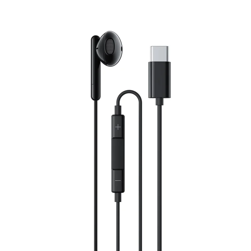 ACEFAST L9 Auscultadores USB-C com Fio, Monaurais com Microfone e Comandos em Linha para Smartphones/Tablets - Preto