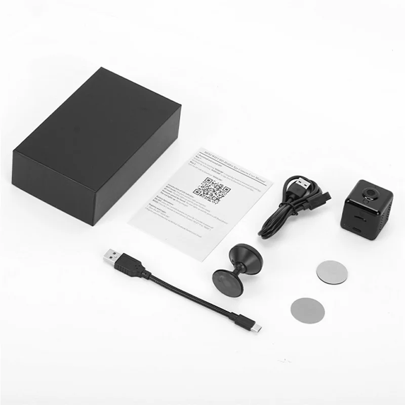 A19 Bluetooth-Compatible Wireless WiFi Camera 1080P HD Infrared Night Vision Camera with Motion Detection Alarm for Home