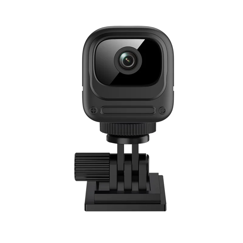 W08 WiFi Mini Camera HD 1080P Infrared Night Vision Motion Detection 130 Degree View Security Cam for Home - Black