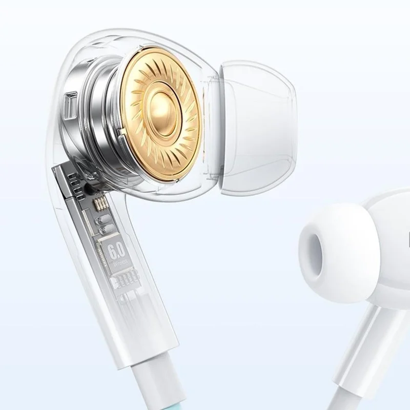 WEKOME YB13 Macaron Series 3.5mm Wired Earphone 10mm Driver Line Control Headphone for Music Calls - Green