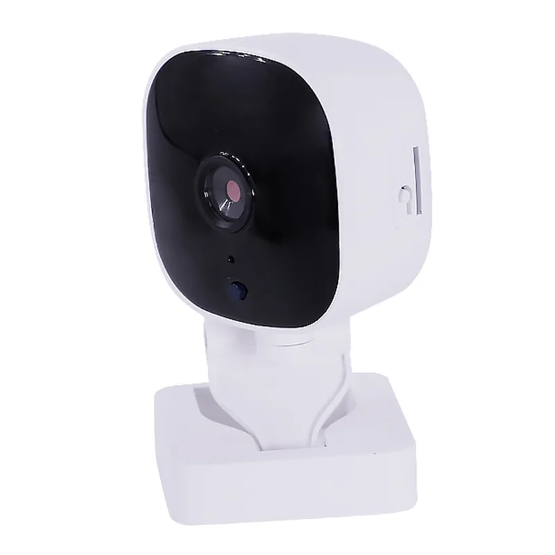 K7 WiFi Camera HD Mini 1080P Full Color Night Vision Two-Way Audio Wide Angle for Indoor Security - White