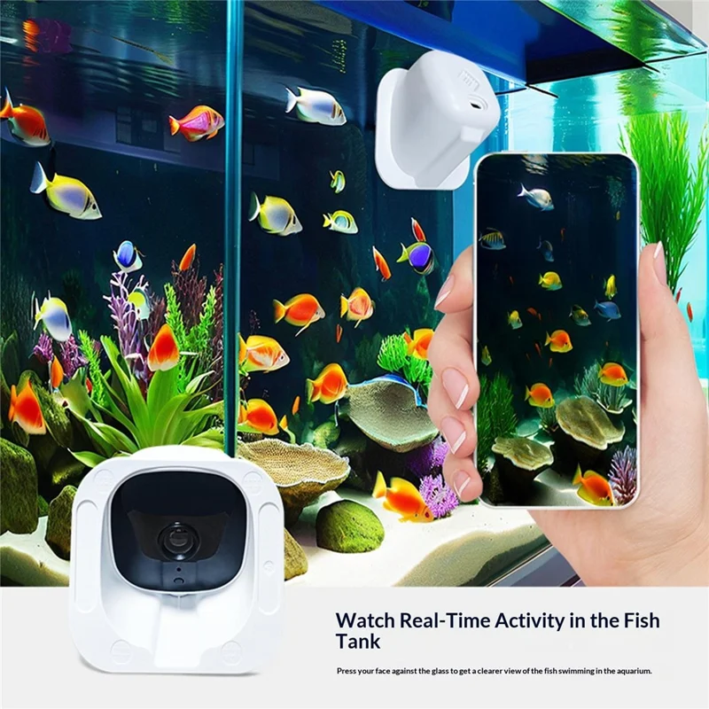 K7 WiFi Camera HD Mini 1080P Full Color Night Vision Two-Way Audio Wide Angle for Indoor Security - White