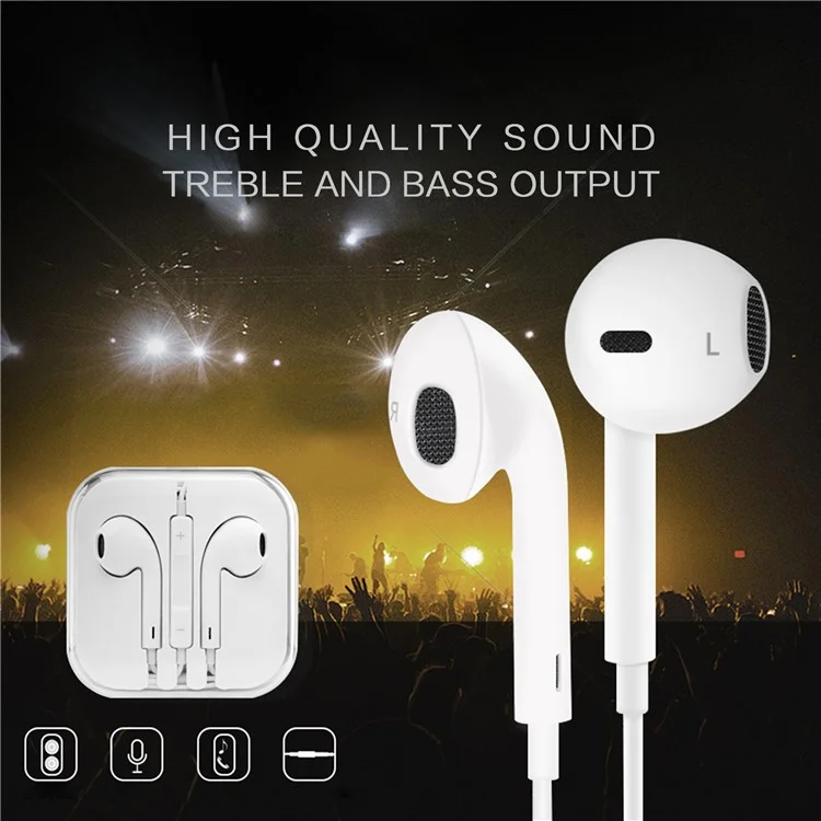 LeaGG K4 EJ13 1.2m 3.5mm Wired Control Auricolare Auricolare Auricolare Auricolare Handbuds Cuffie