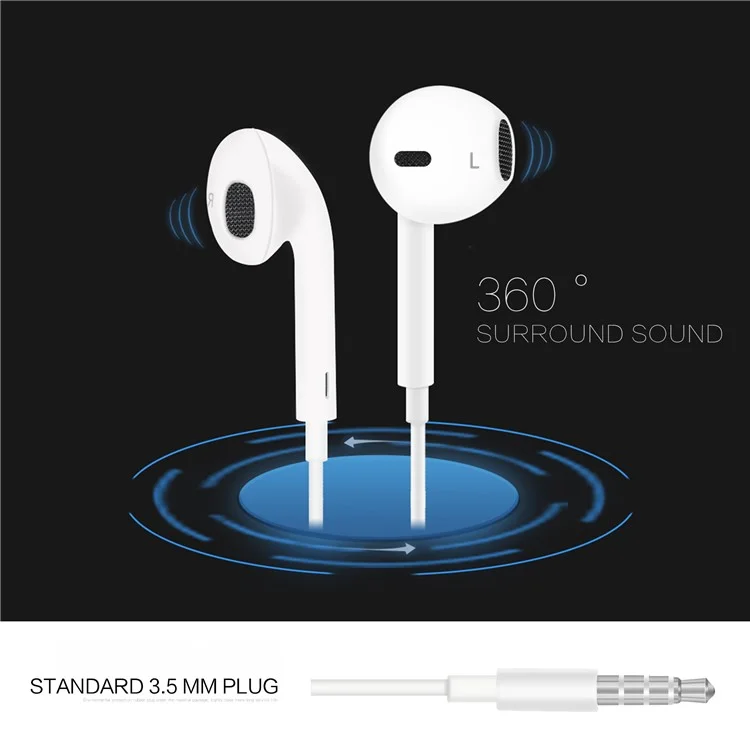 LETANG K4 EJ13 1.2m 3.5mm Wired Control Earphone In-Ear Headset Handfree Headphone Earbuds