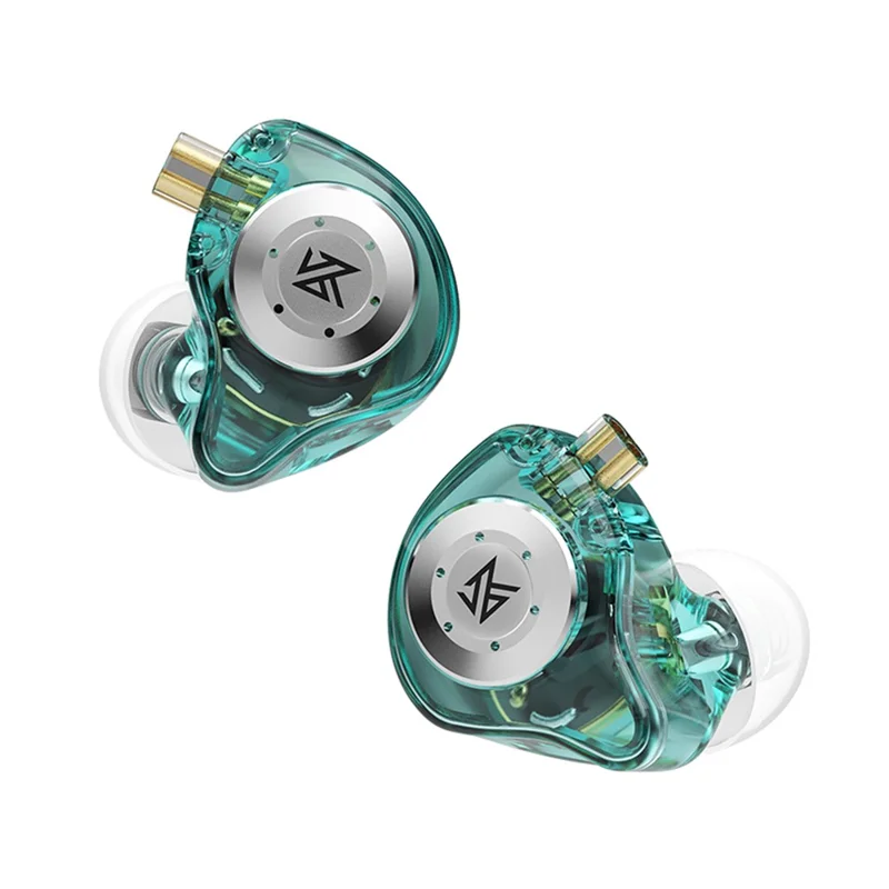 KZ EDX Pro Dynamic Drive HiFi In-ear Headset 3.5mm Wired Phone Computer Music Earphone - Cyan