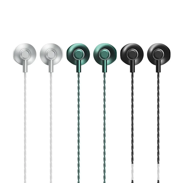 REMAX RM-711a Microfono per Chiamate Musicali Cuffie con Bassi Potenti Auricolare Cablato Type-C - Bianco