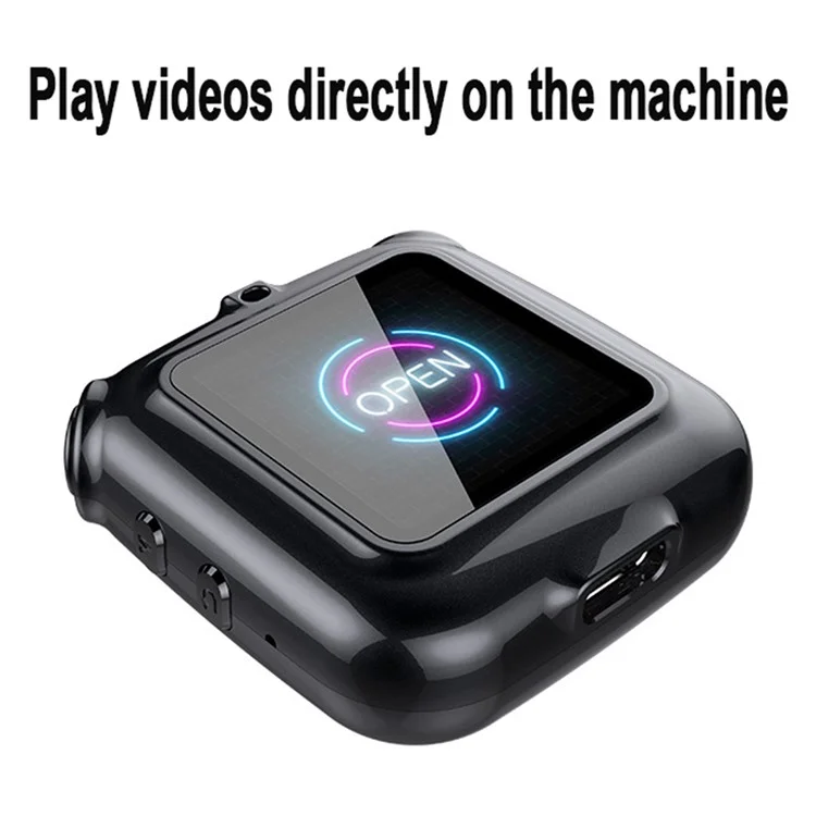 Registratore audio intelligente V9 16GB con riduzione del rumore Mini Videocamera portatile con registrazione video, voce e foto 1080P con display 