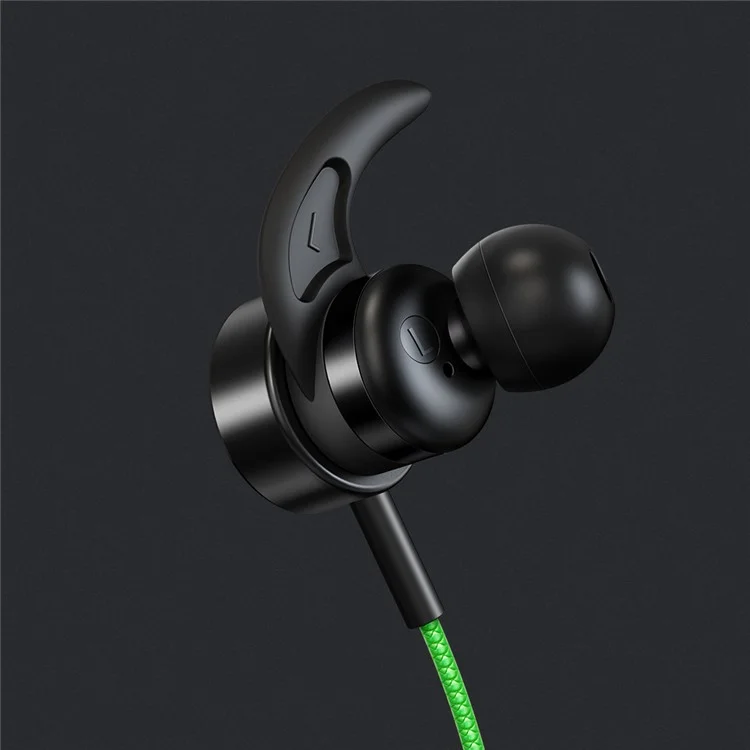 MCDODO HP-134 Type-C Digital Game Earphone Line Control Stereo Wired Headphone with Dual Mic - Verde