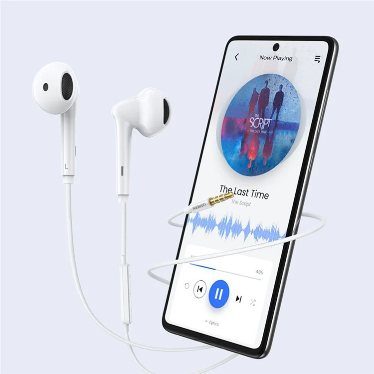 UGREEN 60692 HiTune Auriculares con Cable y Micrófono de 3,5 mm, Auriculares con Control de Volumen, Compatibles con iPhone PS5 PS4 Xbox iPad MP3 Portátil con Conector de 3,5 mm