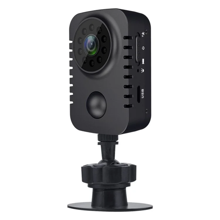 MD29 1080P Night Vision Body Camera 30FPS Video Recorder Clip-On Security Cam Webcam for Home / Outdoor Adventure / Law Enforcement / Cop Guard
