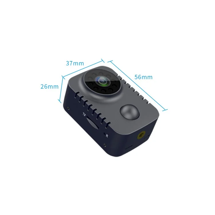 MD29 1080P Night Vision Body Camera 30FPS Video Recorder Clip-On Security Cam Webcam for Home / Outdoor Adventure / Law Enforcement / Cop Guard