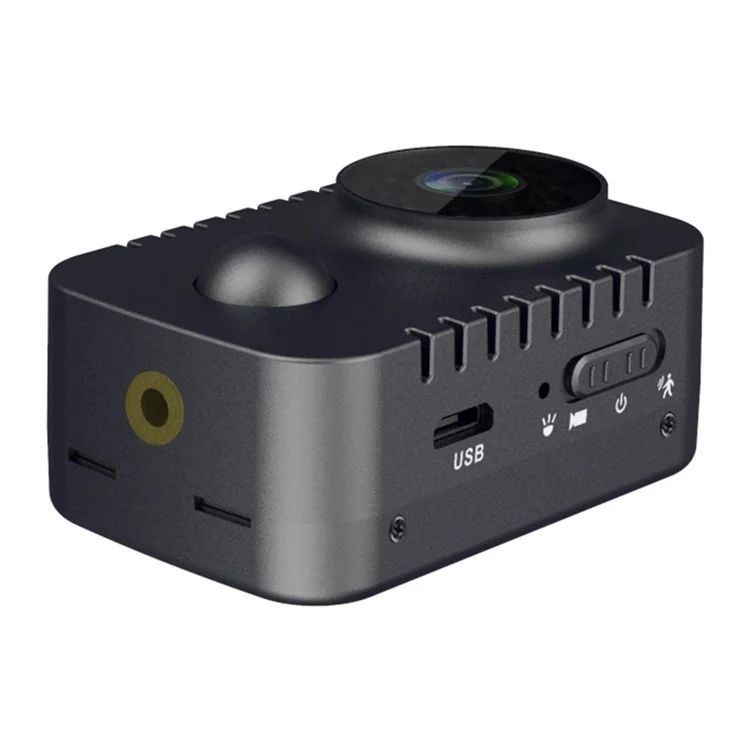 MD29 1080P Night Vision Body Camera 30FPS Video Recorder Clip-On Security Cam Webcam for Home / Outdoor Adventure / Law Enforcement / Cop Guard