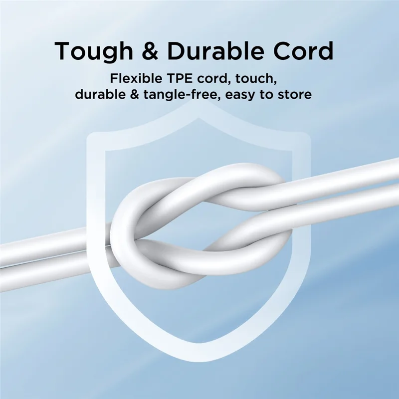 JOYROOM EC06 Metal In-ear Headphone with Mic HiFi Sound Type-C Wired Earphones - Silver