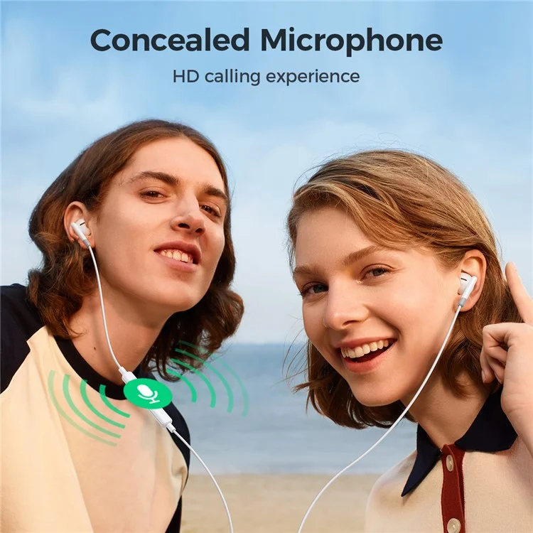 JOYROOM EW01 Écouteurs intra-auriculaires avec fiche jack 3,5 mm et microphone HD