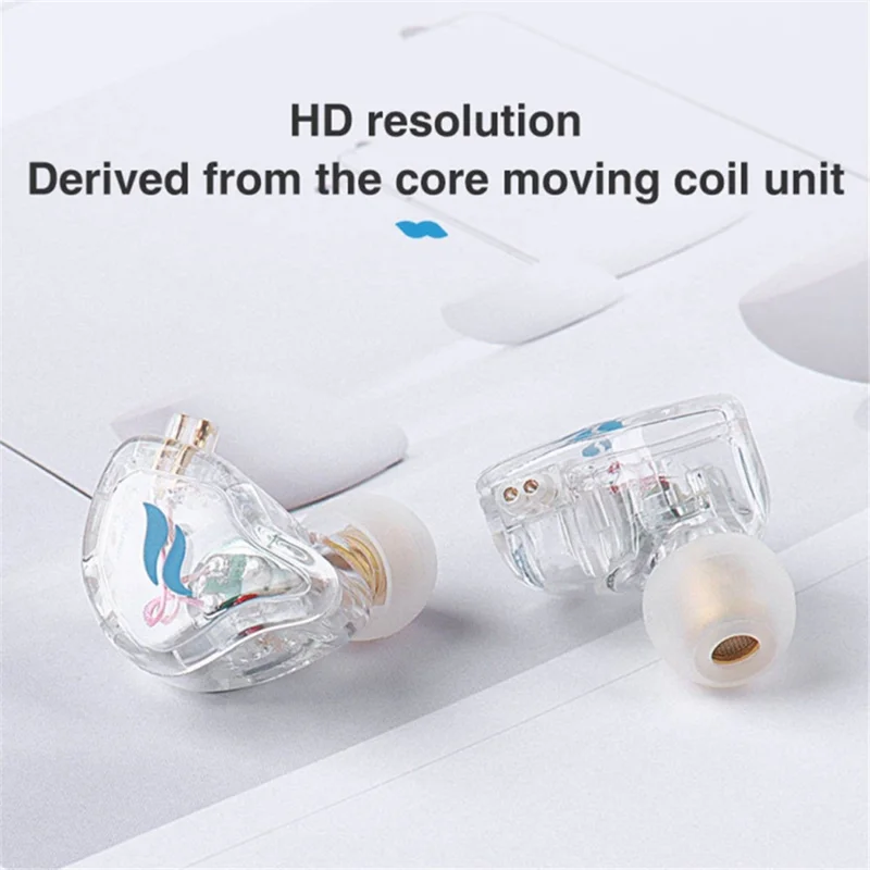 FZ FT1 Dynamic Earphone Stereo Surround Music Earbuds with Detachable Cable, No Mic - Black