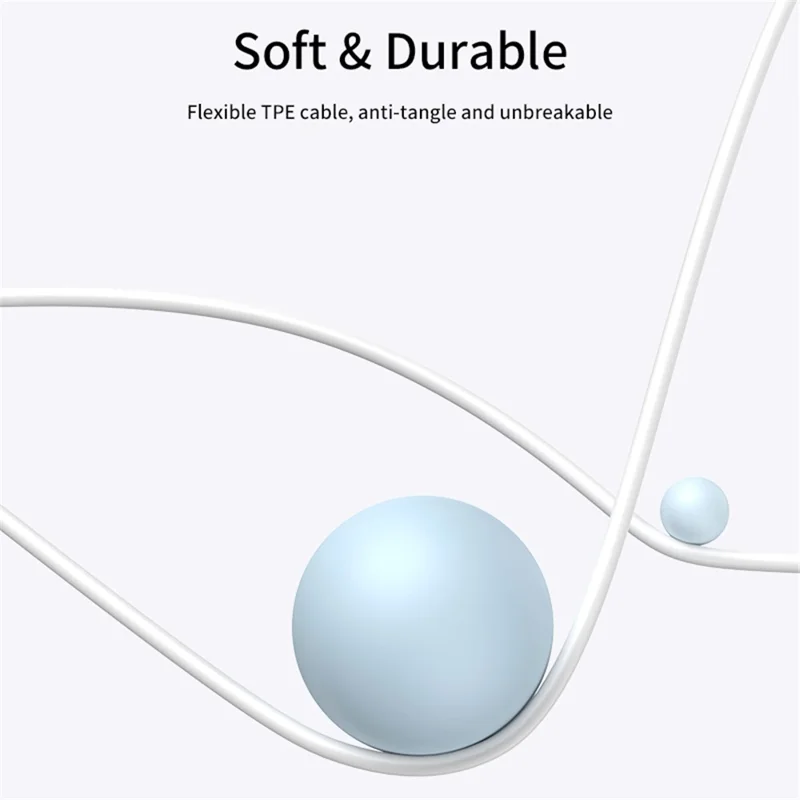 XUNDD X21 XDHE-017 Type-C trådstyret halvt ind i øret høretelefon til musik til mobiltelefon - Sort