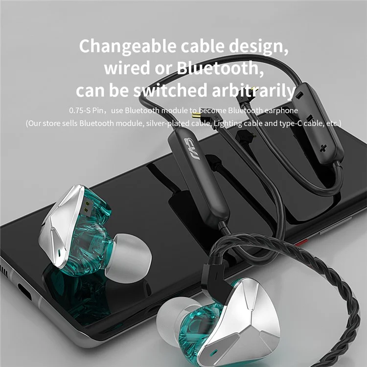 CVJ Demon Wired Gaming Headset 3.5mm Jack In-Ear Earbuds Dynamic Driver Headphones with Microphone - Gold