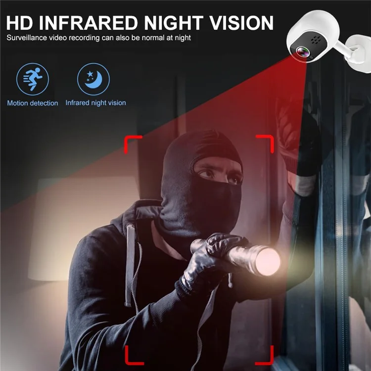 A4 Mini WiFi Home Security Cameras System with Playback, Two-Way Audio Baby Camera Monitor