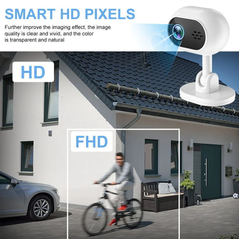 A4 Mini WiFi Home Security Cameras System with Playback, Two-Way Audio Baby Camera Monitor