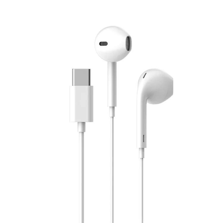 ZUZG ZE-E31S Digital Type-C Wired Headset Stereo Corded Earbuds Music Headphones with HD Microphone