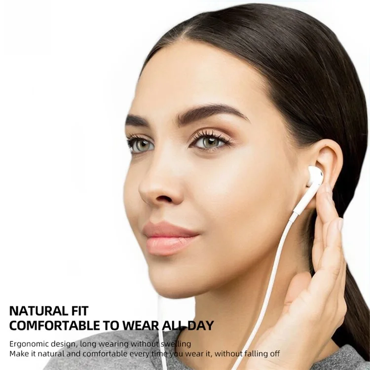 ZUZG ZE-E31S Digital Type-C Wired Headset Stereo Corded Earbuds Music Headphones with HD Microphone