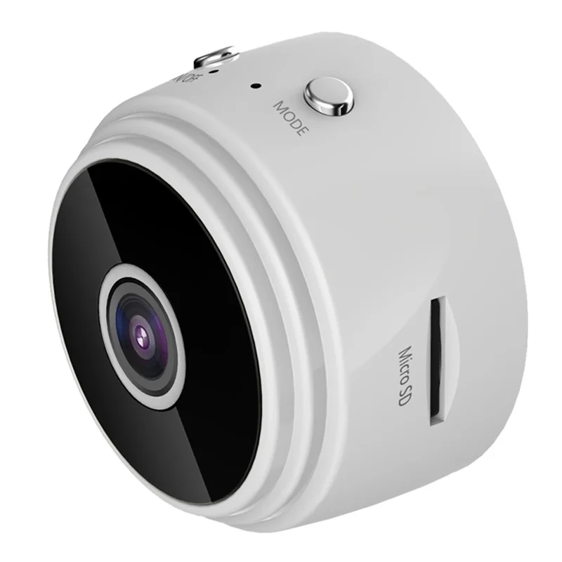 A9 Mini Camera WiFi Wireless Security Protection Remote Monitor Video Camcorder, APP: iwfcam - White