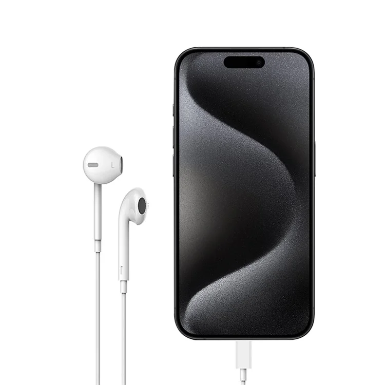 DEVIA Smart Series Type-C Wired Earphone Wire Control Music Calling Headset (Version Numérique)