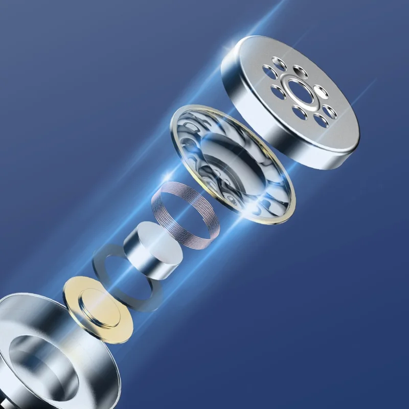 CELEBRAT G9 3.5mm Wired In-ear Earphone Wire Control Music Calling Headset - Rose