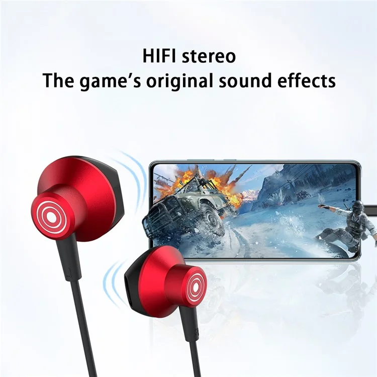 CELEBRAT D14 Auricular con cable con cable Tipo-C de concha metálica Auriculares estéreo para teléfono Música - Blanco 