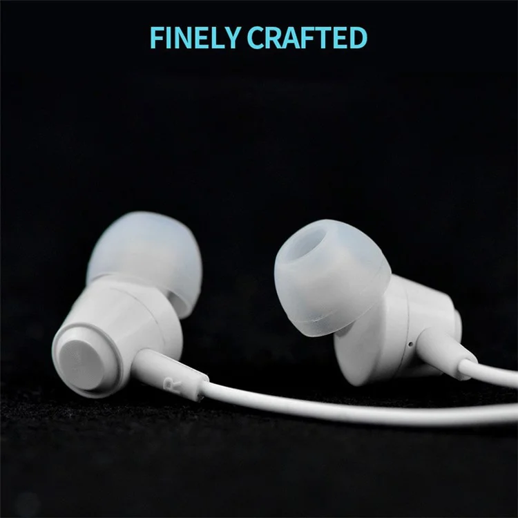 CELEBRAT G4 3,5 mm AUX Cablato Bass Sound Auricolare In-Ear Cuffia - Bianco