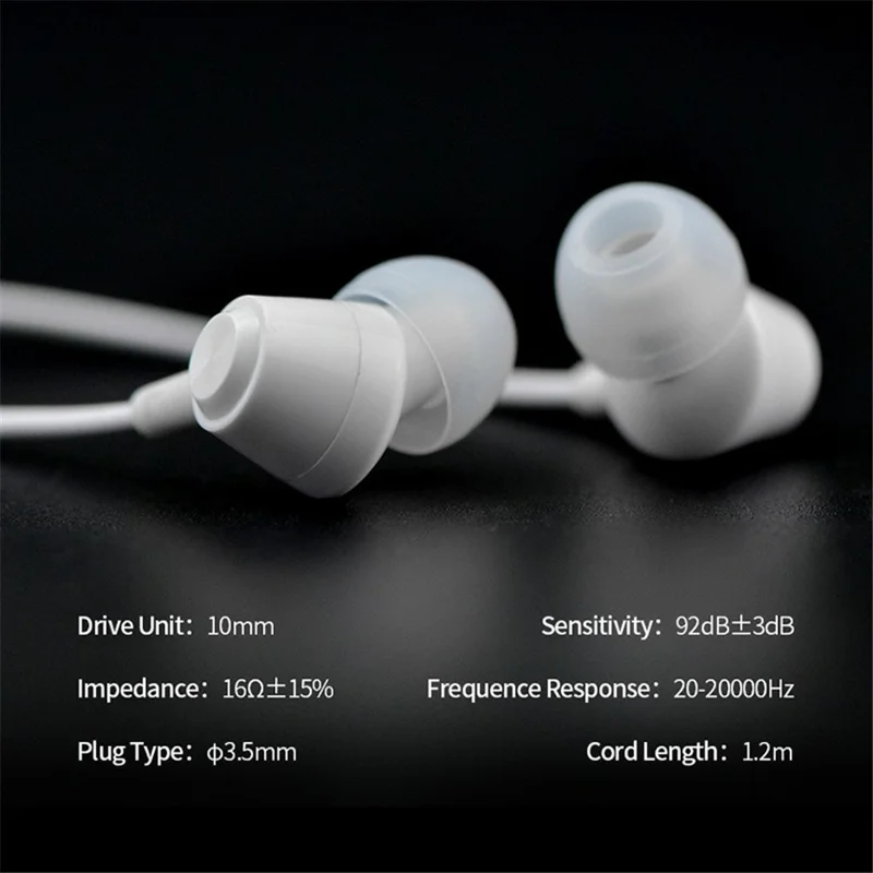 CELEBRAT G4 3.5mm AUX Wired Bass Sound Earphone In-Ear Headset - Black