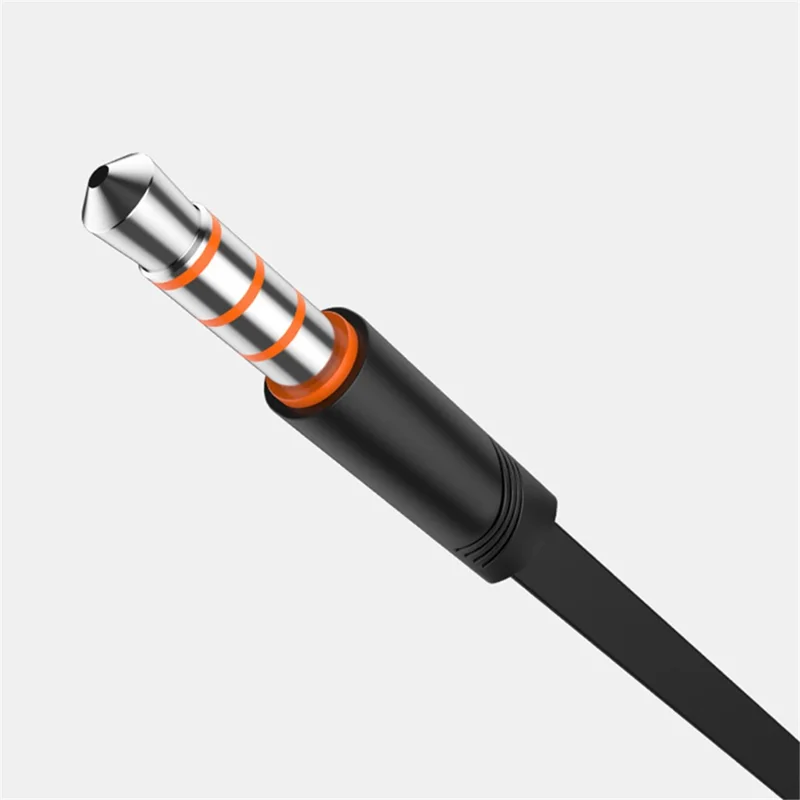 CELEBRAT G3 Wide Cable 3.5mm In-ear Earphone Stereo Music Calling Phone Headset - White